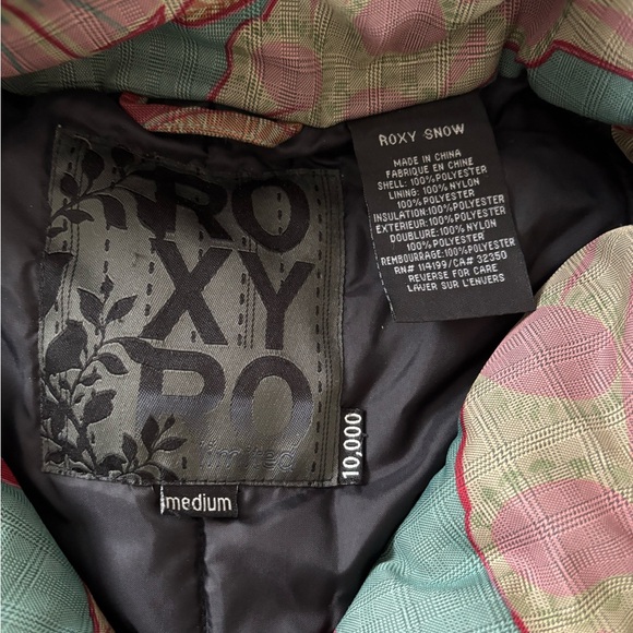 Roxy Patterned Ski Jacket - Picture 4 of 9